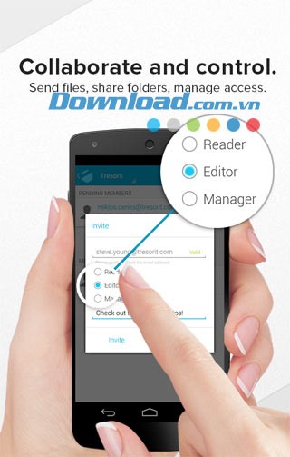 Tresorit cho Android