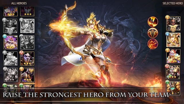 Trials of Heroes là game chiến thuật độc đáo, đáng chơi trên di động