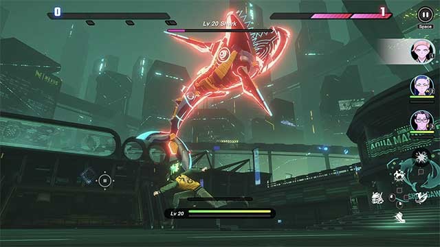 Hạ gục những kẻ thù đáng gờm để giải phóng thành phố Neo Tokyo