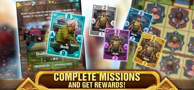 Hoàn thành nhiều nhiệm vụ và nhận vô số phần thưởng giá trị trong Tribes Battlefield