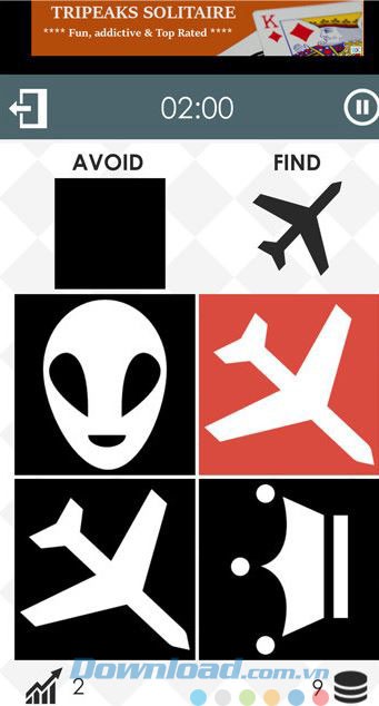 Game giải đố thú vị Tricky Color