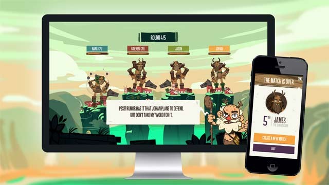 Chơi Tricky Titans trên Chromecast