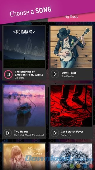 Chọn bài hát bất kỳ