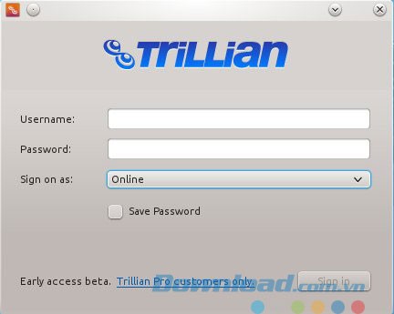 Đăng nhập tài khoản