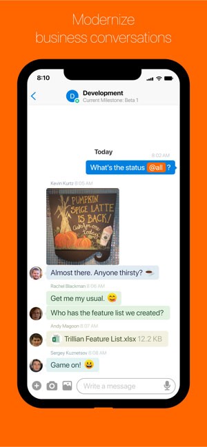 Trillian là ứng dụng chat bảo mật cho doanh nghiệp