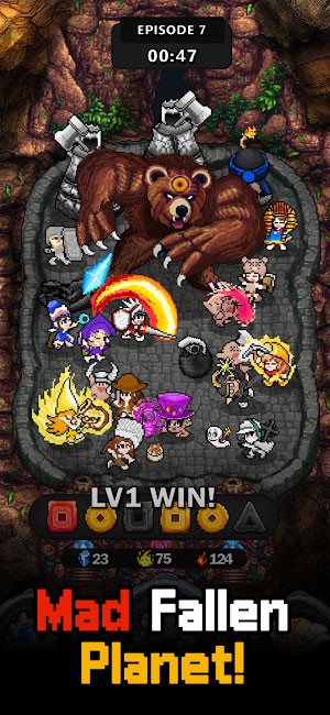 Chiến đấu với những sinh vật mạnh mẽ