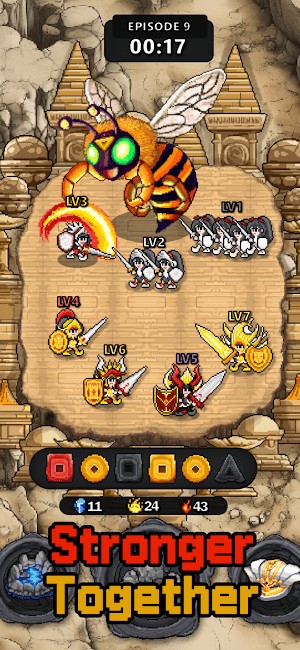 Chỉ huy một đội anh hùng ngày càng mạnh mẽ hơn