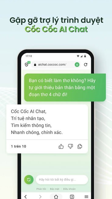Cốc Cốc AI Chat