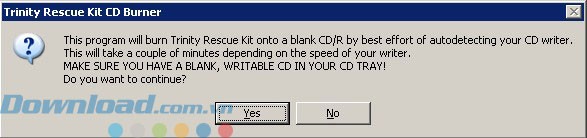 Quá trình burn đĩa CD