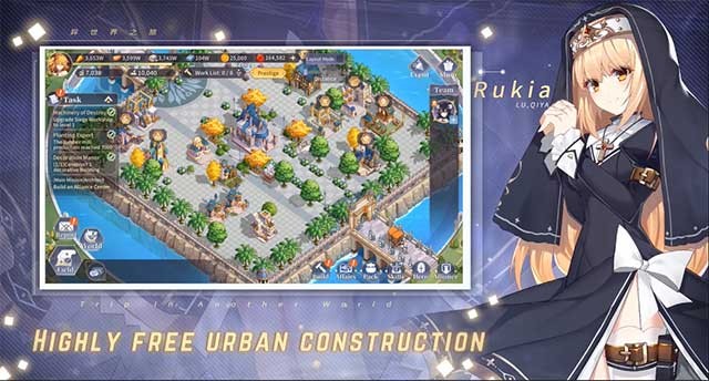 Trip In Another World là game chiến thuật phong cách Anime