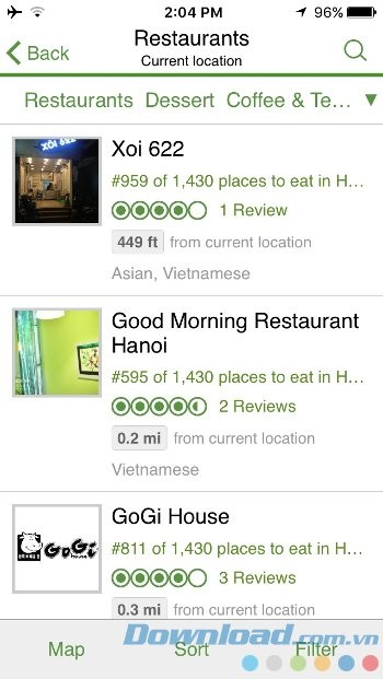 Đặt chỗ nhà hàng online