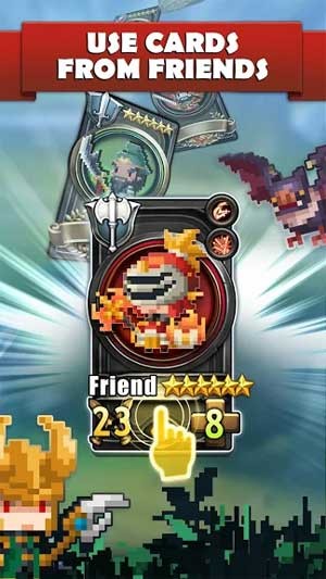 Sử dụng thẻ của bạn bè để củng cố liên minh giữa 2 người