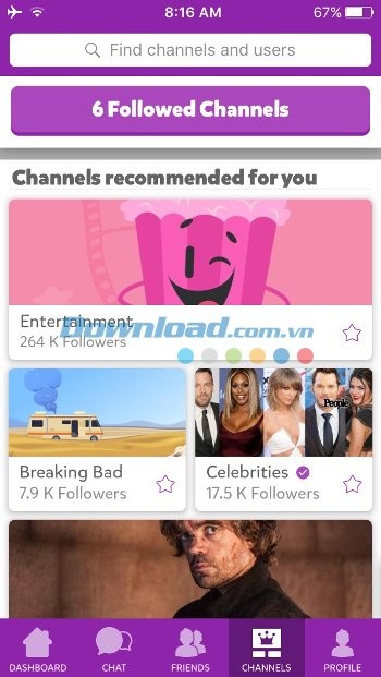 Kênh kiến thức đa dạng