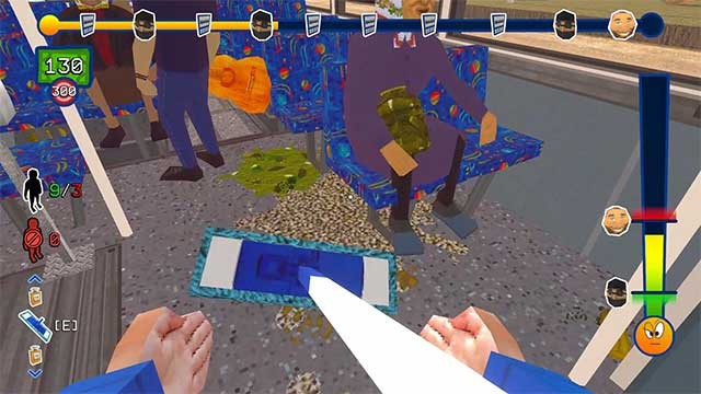 Kiểm tra vé, xử lý những kẻ trốn vé và duy trì trật tự trong xe