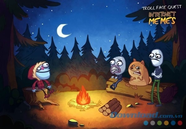 Game troll siêu hài hước Troll Face Quest Internet Memes cho Android