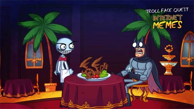 Chơi Troll Face Quest Internet Memes không cần kết nối Wi-Fi