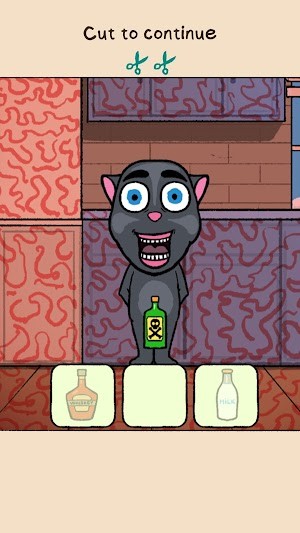 Troll Naught Cut Choice là trò chơi giải đố hài hước