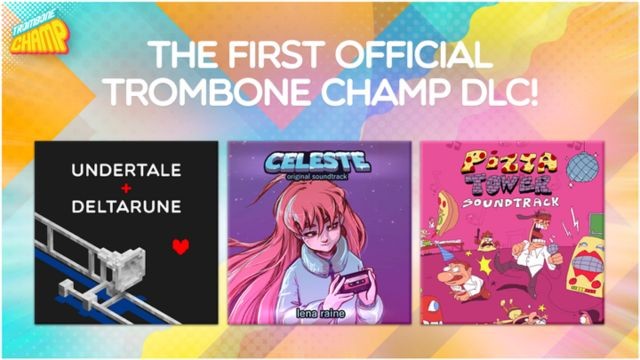 Sở hữu 3 gói DLC chính thức đầu tiên cho Trombone Champ game