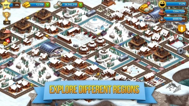 Khám phá nhiều khu vực khác nhau