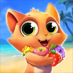 Tropicats - Game giải đố match 3 xây dựng & trang trí trên Android