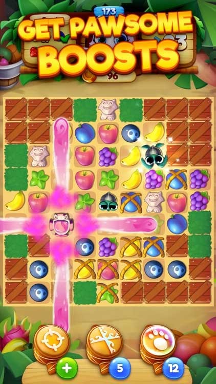 Ghép nối nhiều hơn 3 loại quả giống nhau để tạo ra các booster hữu ích