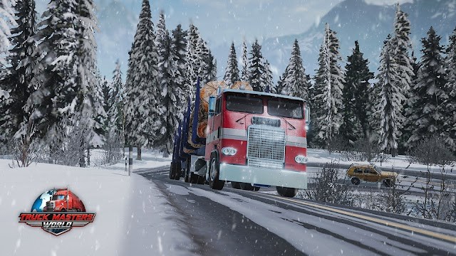 Lái xe tải qua các địa điểm tuyệt đẹp trong game Truck Masters: World Simulator