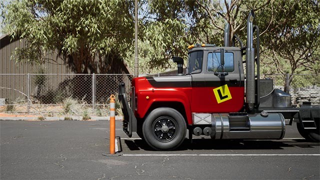 Kiểm tra khả năng lái xe tải chở hàng cồng kềnh trên nhiều địa hình, điều kiện khác nhau