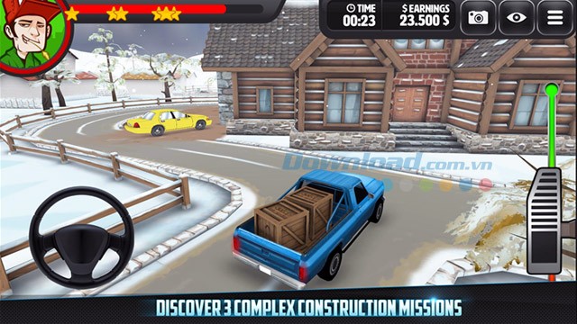 Giao diện game lái xe tải