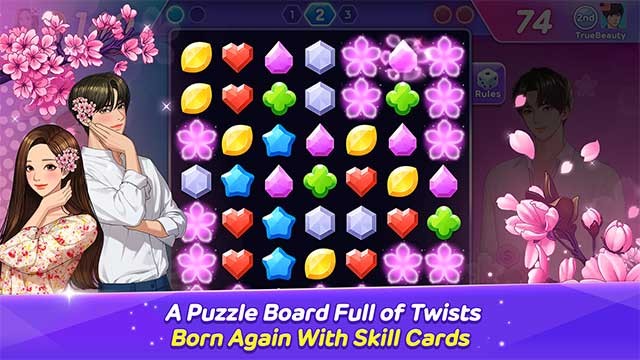 Nhận thêm thẻ kỹ năng Beauty và các bổ trợ mạnh mẽ hơn khi bạn tiến bộ