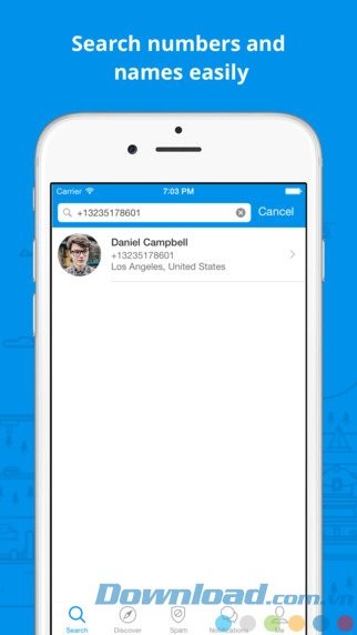 Tìm số điện thoại và tên chủ sở hữu