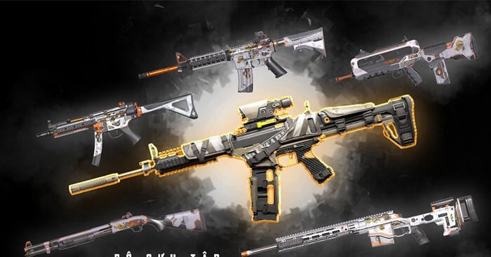 Hệ thống vũ khí vô cùng phong phú, đa dạng