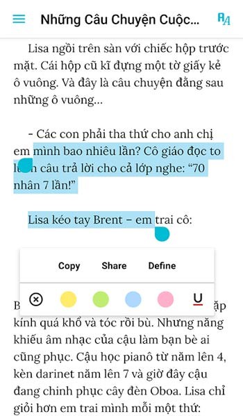 Đánh dấu truyện