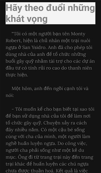 Chế độ ban đêm