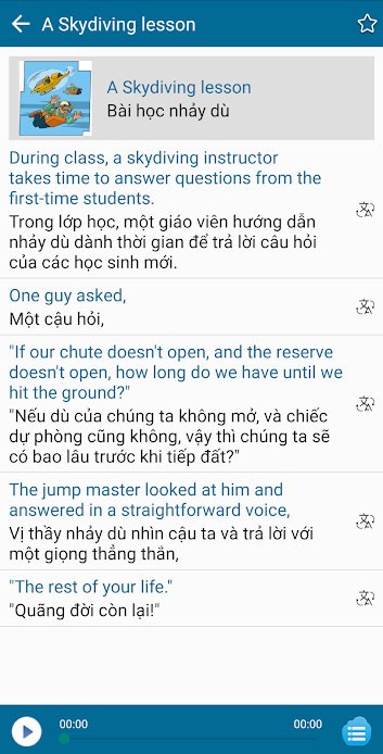 Truyện cười tiếng Anh cho Android