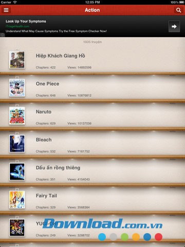 Truyện tranh tổng hợp for iPad