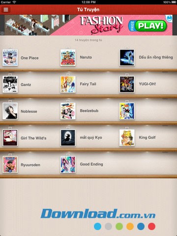 Truyện tranh tổng hợp for iPad