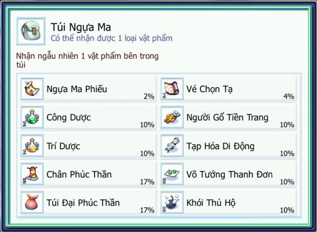 Túi Ngựa Ma