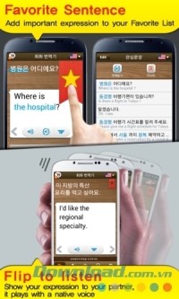 TS Translator cho Android thêm nội dung vào mục yêu thích
