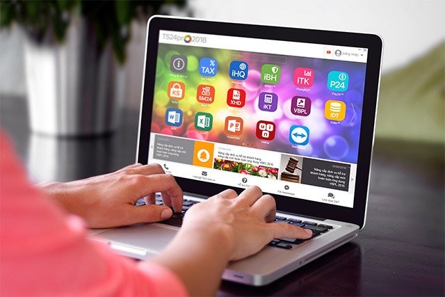 Giao diện TS24 Professional mới