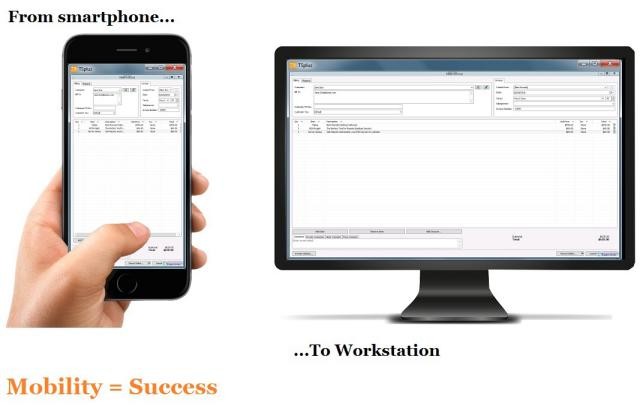 Bạn có thể tiếp tục làm việc trên smartphone sau khi rời công sở