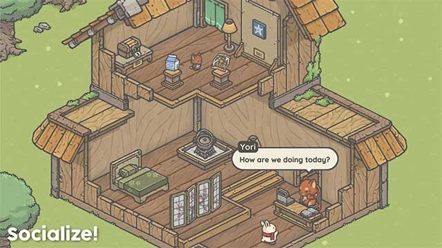 Trao đổi cà rốt để mua đồ nội thất và những vật dụng thú vị