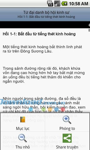 Tu dai danh bo hoi kinh su for Android