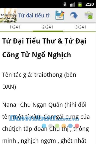 Tứ đại tiểu thư và tứ đại công tử ngỗ nghịch for Android
