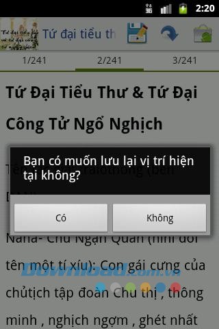 Tứ đại tiểu thư và tứ đại công tử ngỗ nghịch for Android