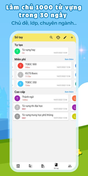 Làm chủ 1000 từ vụng