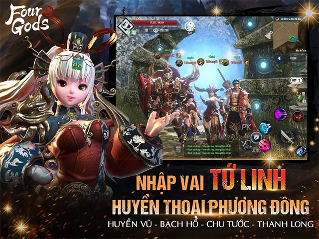 Tải game Tứ Hoàng Mobile cho iOS
