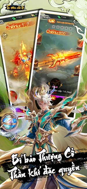 Bí bảo thượng cổ, thần khí đặc quyền