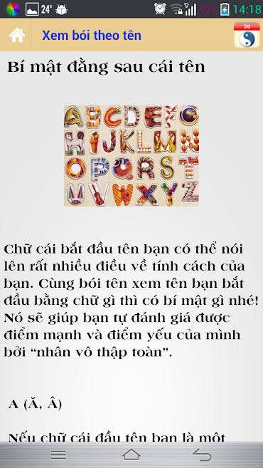 Xem bói theo tên