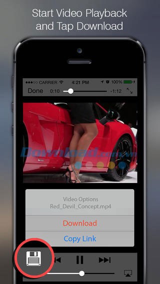 Video Downloader cho iOS