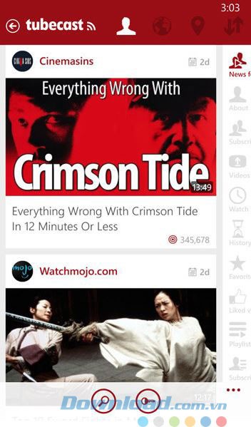 Xem video YouTube miễn phí trên điện thoại
